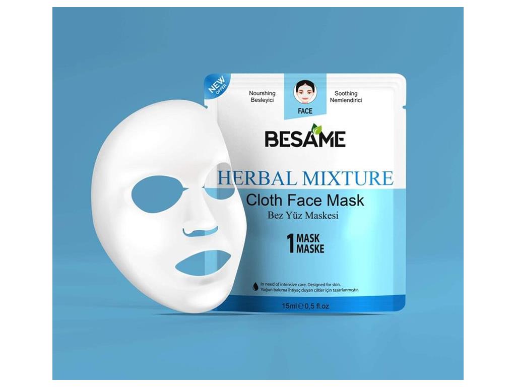 Besame Herbal Mixture Nem Bombası Kağıt Maske 10’lu Paket
